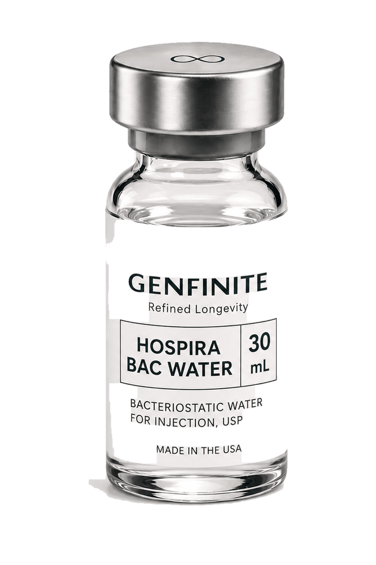 BACTERIOSTATIC WATER vial